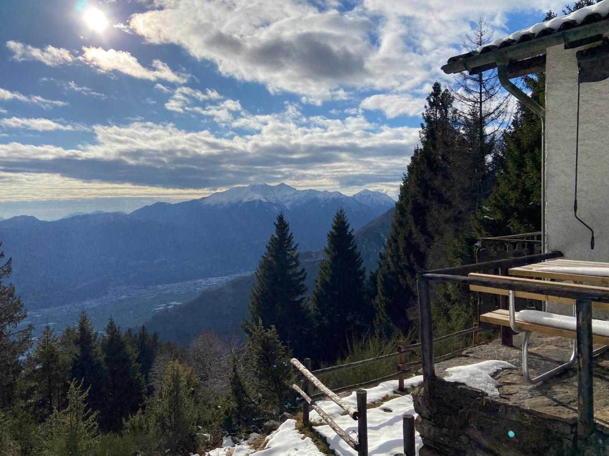 Do-Minus Boutique Home & Private Spa Ca Pedrot Mountain Cottage Monte Carasso ภายนอก รูปภาพ